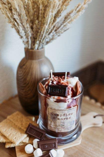 Campfire S'mores Dessert Candle - Southern Sassy Boutique