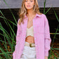 High Luxury Embellished Sparkle Stone Stripe Jacket