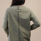 Mineral Washed Casual Knit Top