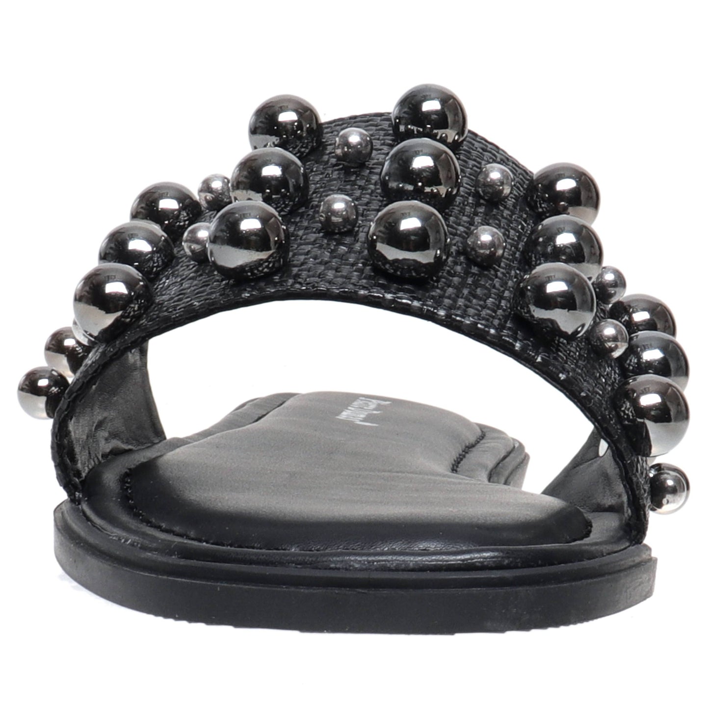 Empress Pierre Dumas Sandals with Metal Detail