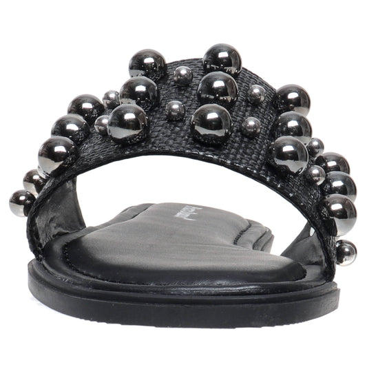 Empress Pierre Dumas Sandals with Metal Detail