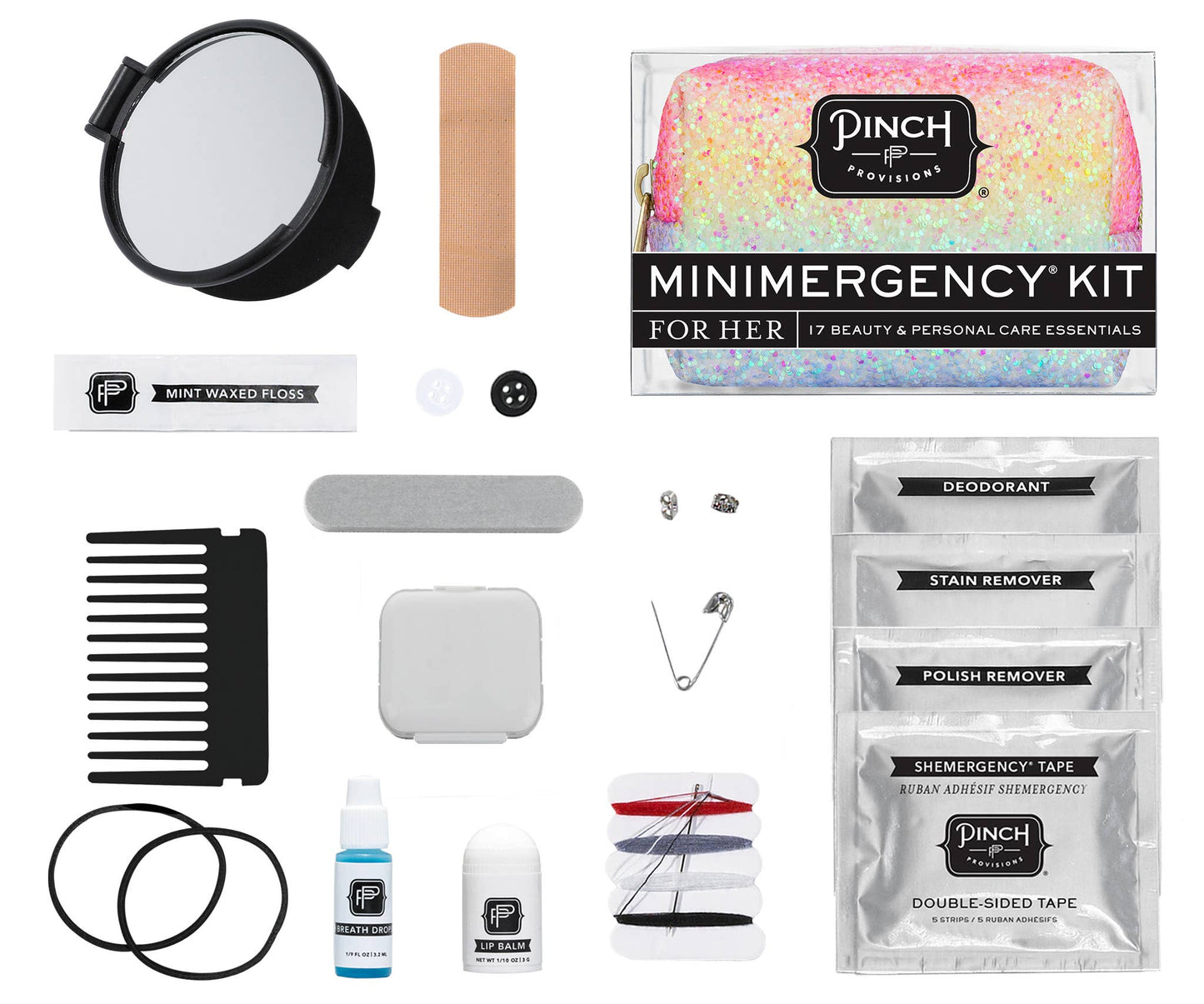 Glitter Minimergency Kit | Rainbow, Tween Stocking Stuffers