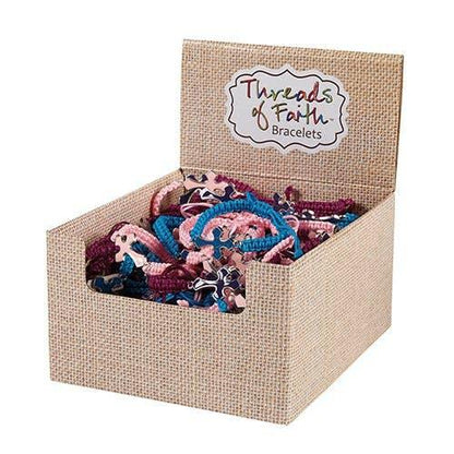 Enamel Cross/Braid Cord Bracelets - Southern Sassy Boutique