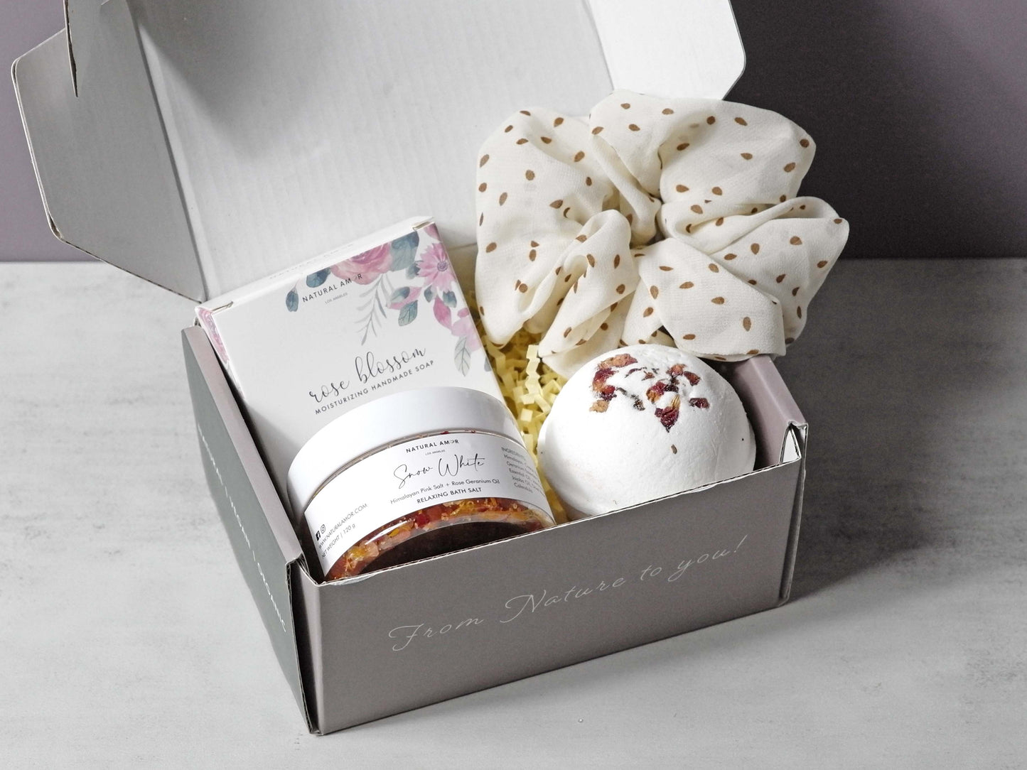 Spa Bath Body Gift Set| Natural Skincare Gift Set Cozy