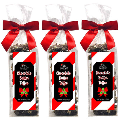 Holiday Christmas Chocolate Almond Butter Toffee