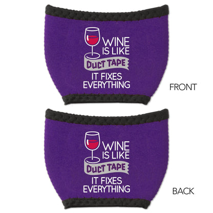 Duct Tape Wine Glass Sleeve - Southern Sassy Boutique