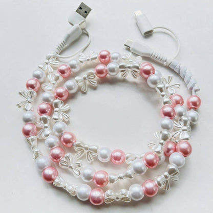 Bow & Beads Charging Cable