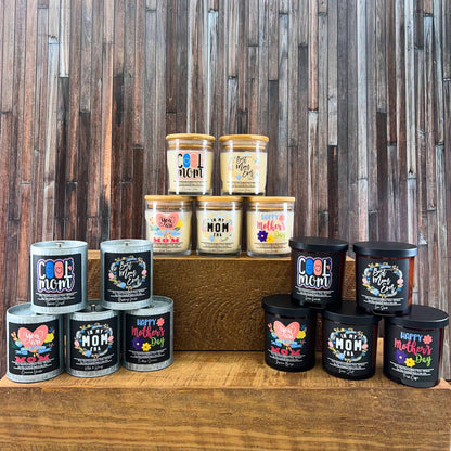 Best Mom Ever Flowers - Mothers Day - Soy Wax Candles - Southern Sassy Boutique