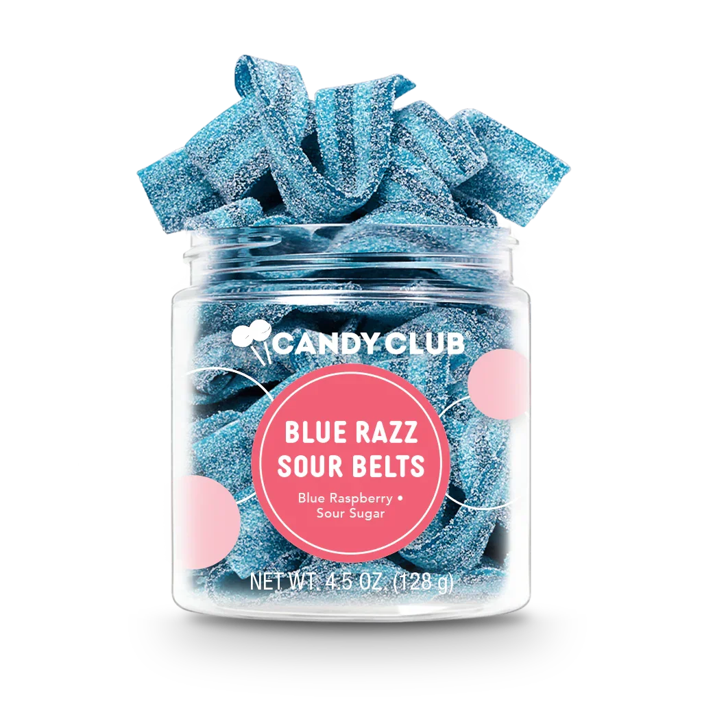 Blue Razz Sour Belts - Southern Sassy Boutique