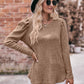 Soft Ribbed Knit Puff Sleeve Top