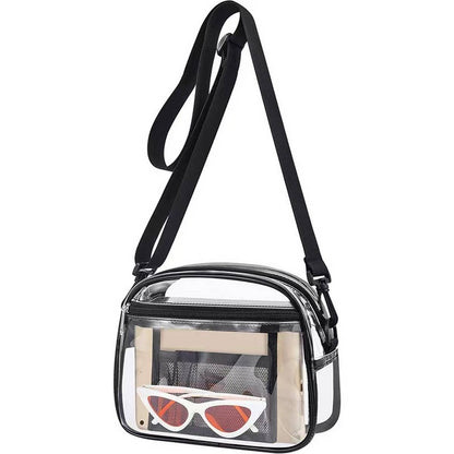 Transparent Waterproof Crossbody Bag