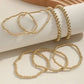 LDC 7pcs/Set Minimalist Beaded Luxury Bracelet Set