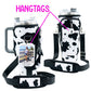 40 oz Tumbler "Handle" Bag - Flamingos