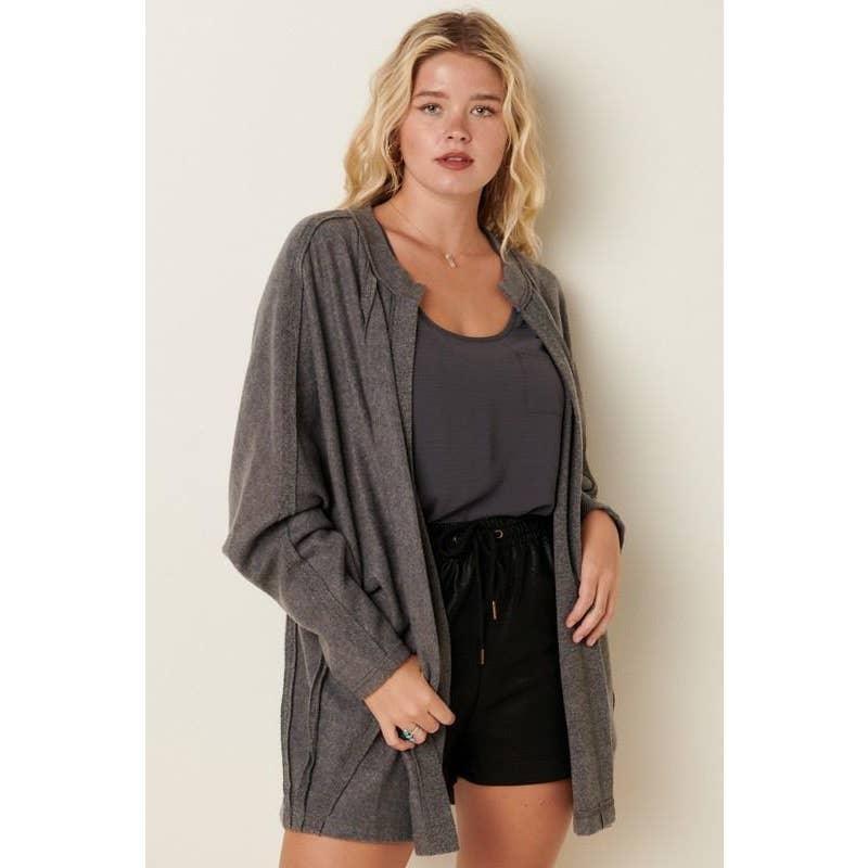 DOLMAN SLEEVE CARDIGAN - Southern Sassy Boutique