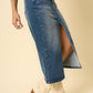 CROSSOVER MIDI SKIRT
