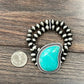 Two strand Navajo Turquoise Stretch Bracelet