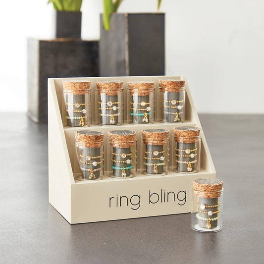 Ring Bling Stackable Stretchy Rings