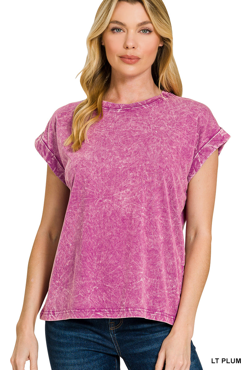 Crinkle Relaxed Fit Tee