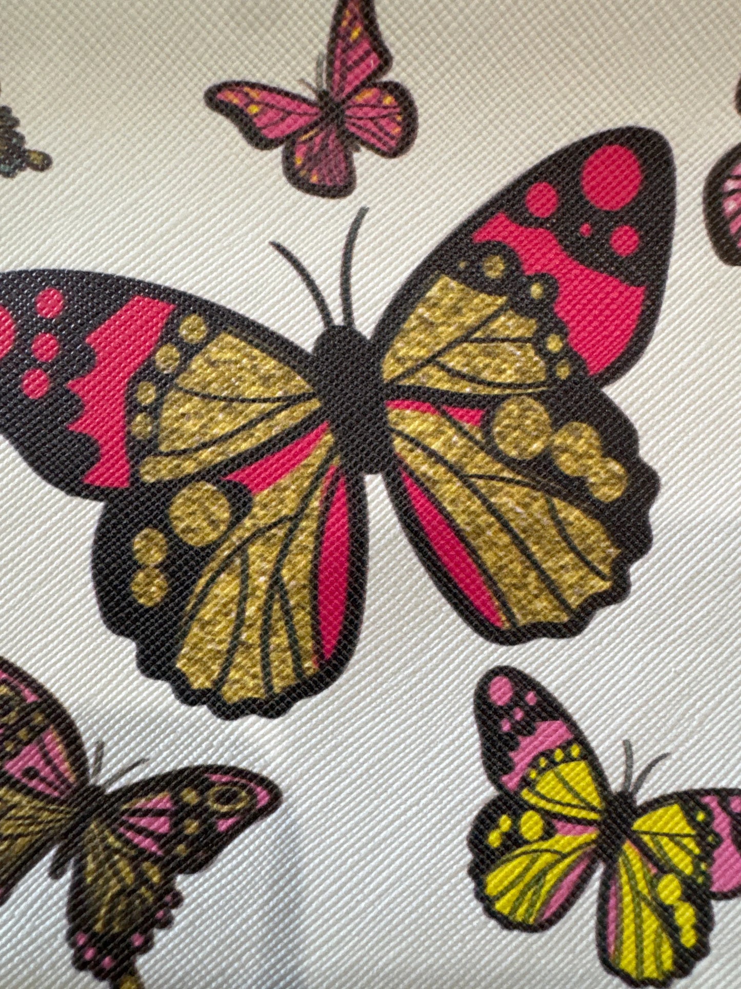 Butterfly Design Printed Cosmetic Pouch - Southern Sassy Boutique