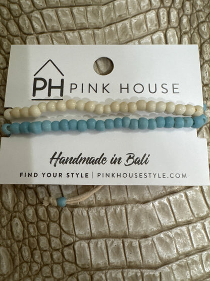 2 Strand Beaded Pull Bracelet - Southern Sassy Boutique