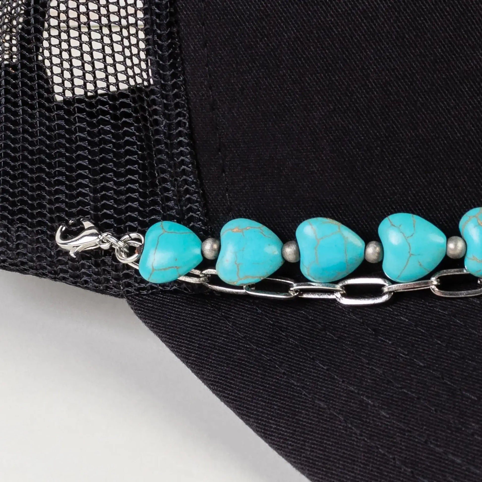 Heart Trucker Hat Chain