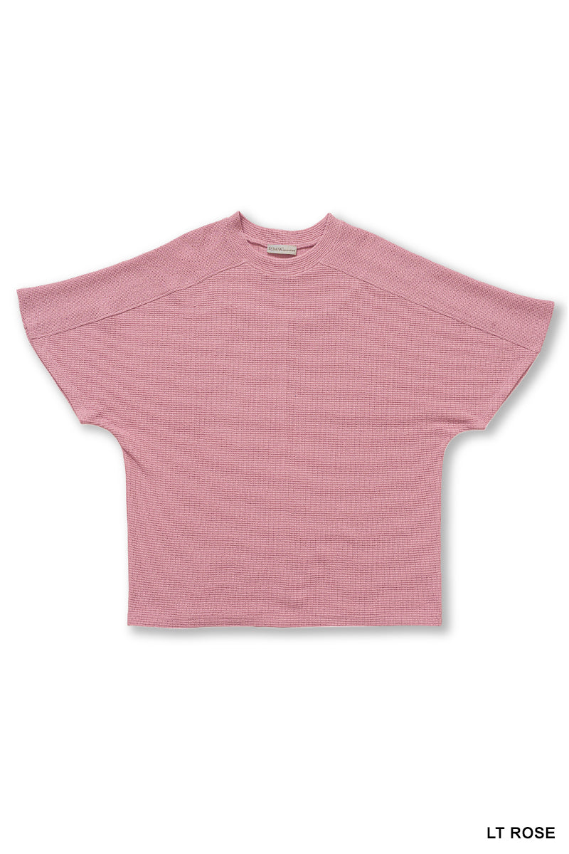 Double Knit Short Sleeve Top
