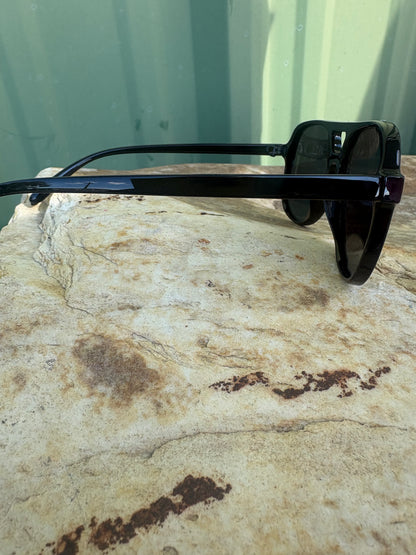 Acetate Aviator Frame Sunglasses
