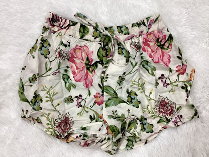 Double Layered Floral Shorts