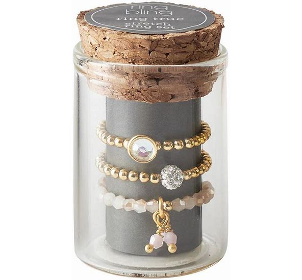Ring Bling Stackable Stretchy Rings