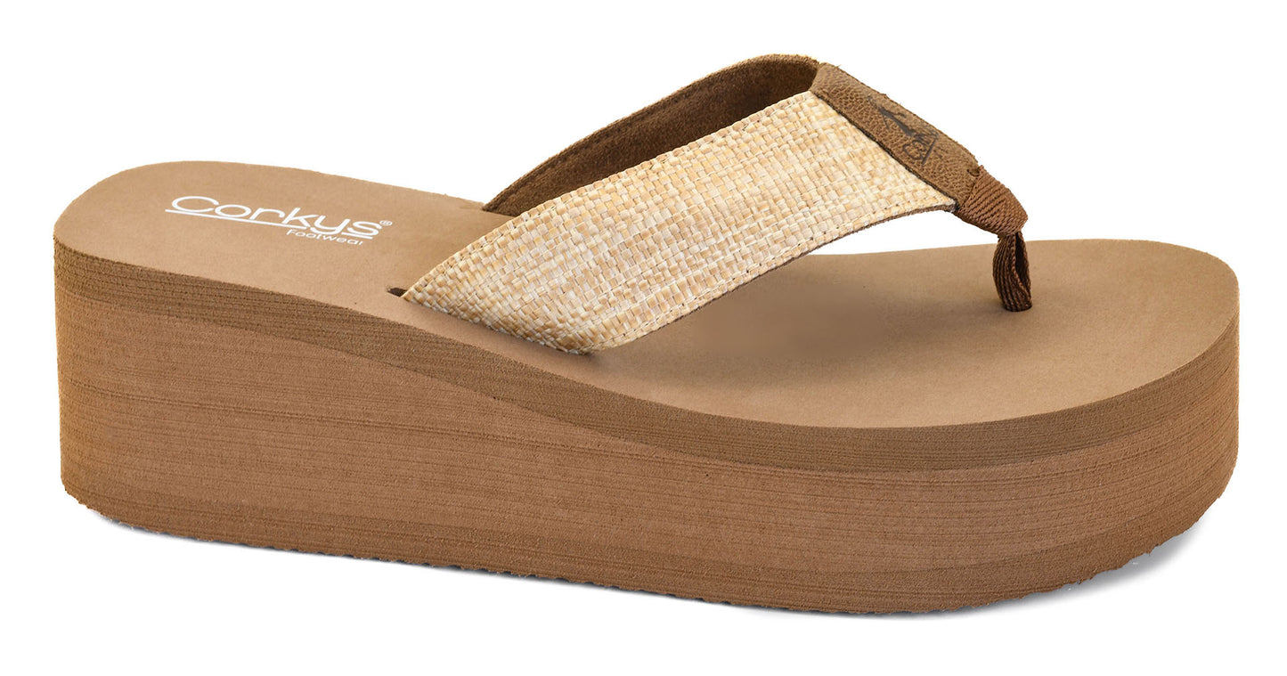 Corkys-Take Dip Natural Raffia