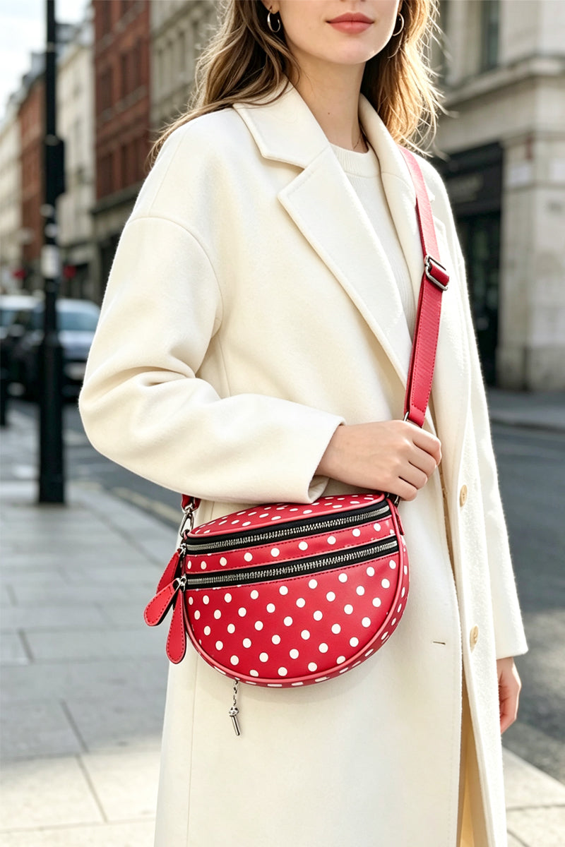 Polka Dot Print Bum Bag