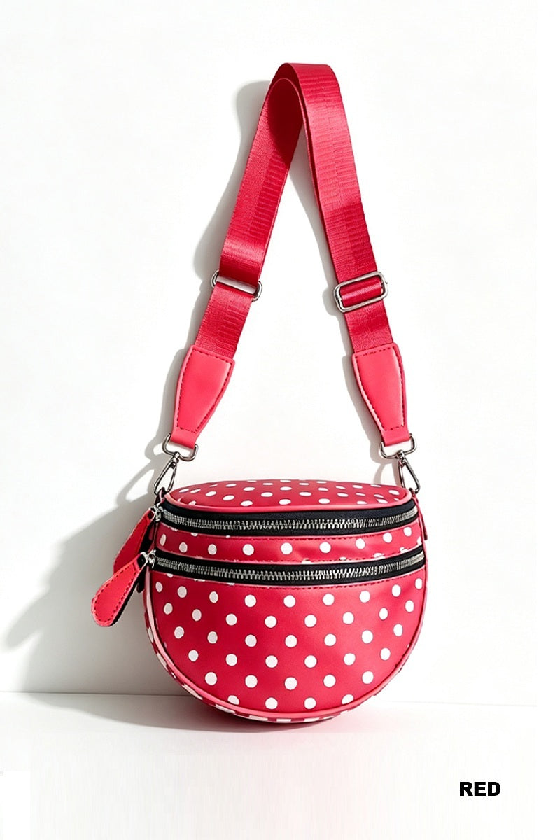 Polka Dot Print Bum Bag