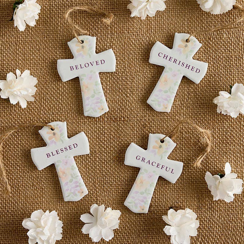 Ceramic Cross Blessings