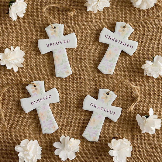 Ceramic Cross Blessings