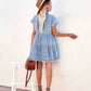 Casual Denim Shirt Dress