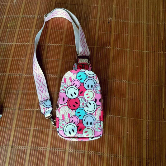 Smiley Face sling bag crossbody