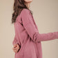 Mineral Washed Casual Knit Top