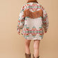 Jacquard Western Shirt Jacket