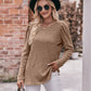 Soft Ribbed Knit Puff Sleeve Top