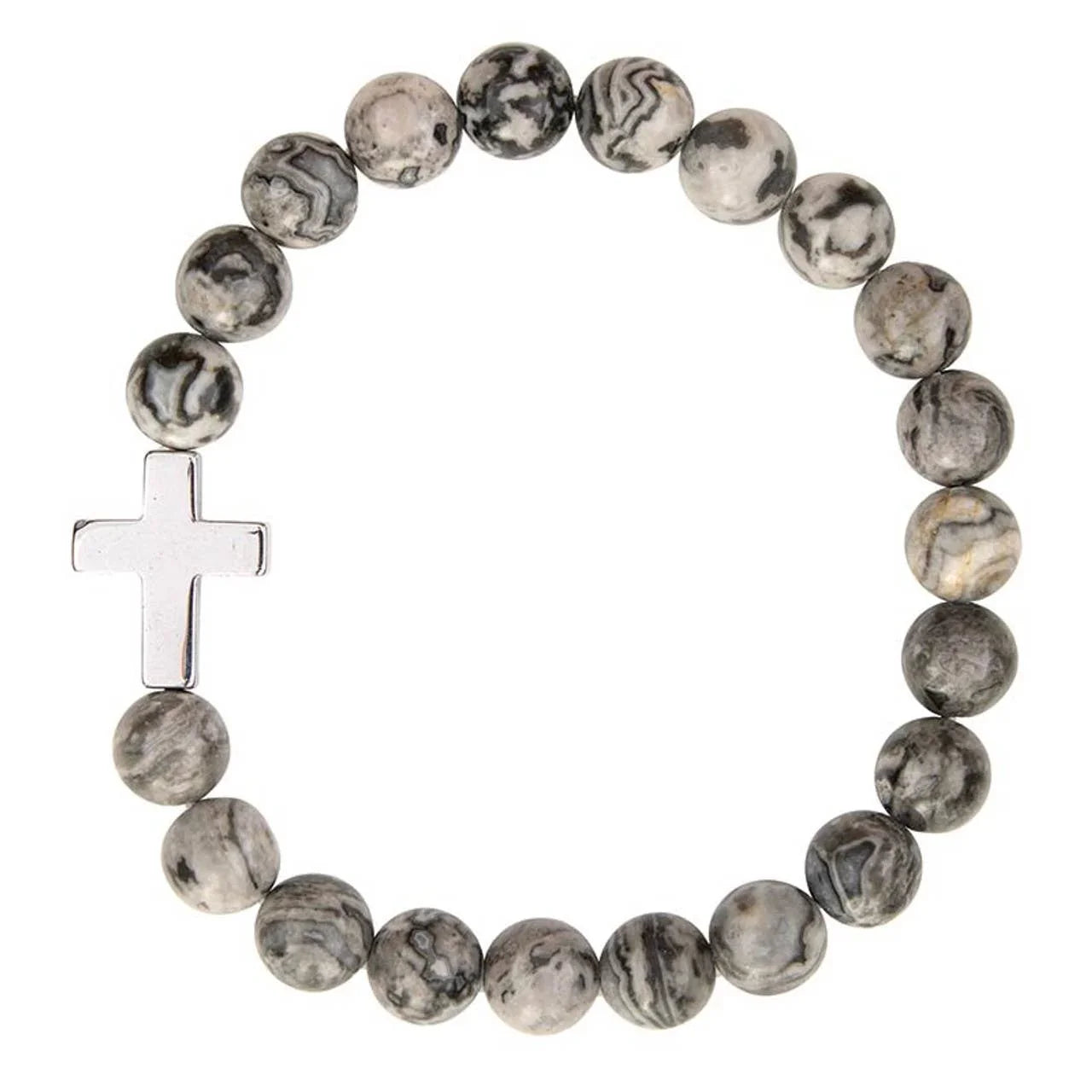 Stone Cross & Bead Bracelets - Southern Sassy Boutique