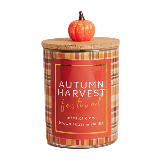 Seasonal Candle (10oz.) - Autumn Harvest Festival - Southern Sassy Boutique
