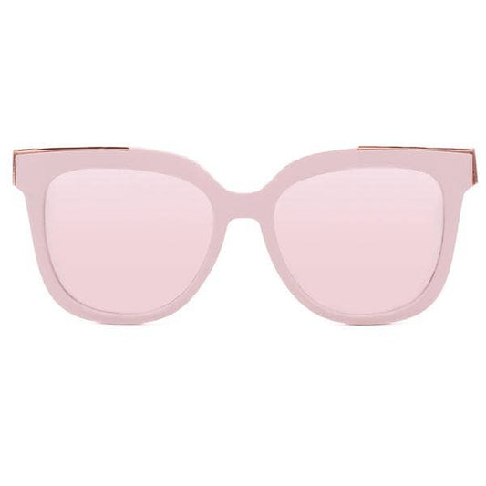 Coco - Rosegold Frame Rosegold Lens Wayfarer Sunglasses