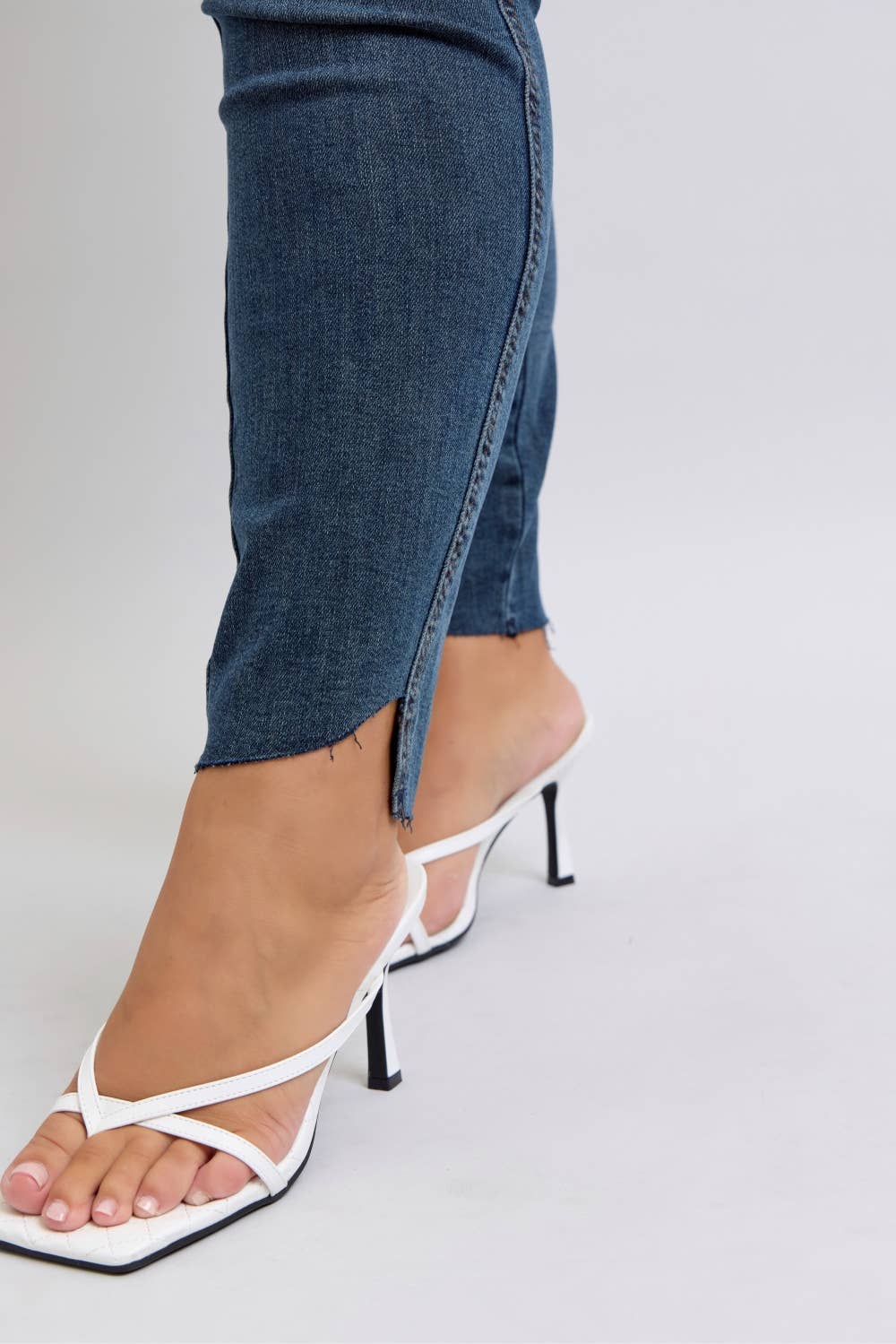 HW Tummy Control Step Hem Skinny