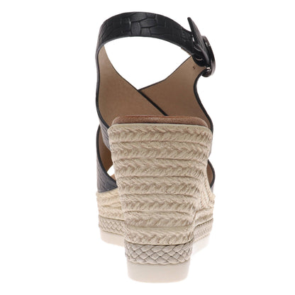 Passion Pierre Dumas Rattan Wedge Sandal
