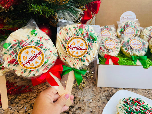 Christmas Gourmet Popcorn Pops