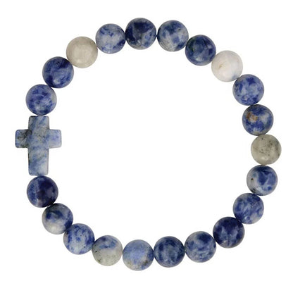 Stone Cross & Bead Bracelets - Southern Sassy Boutique