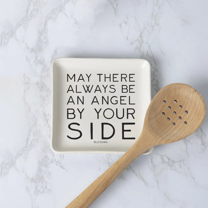 Angel By Your Side Ceramic Dish - Southern Sassy Boutique