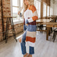 Knit Color Block Cardigan