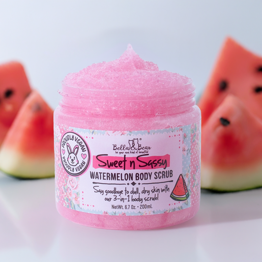 Sweet 'n' Sassy Watermelon Body Scrub | Wash | Moisturizer
