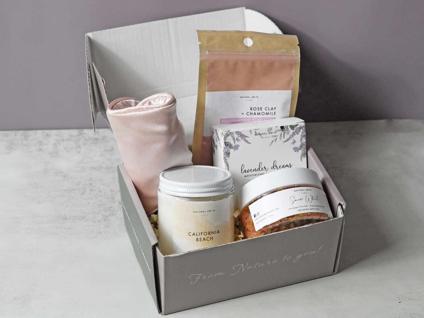 Spa Bath Body Gift Set| Natural Skincare Gift Set Cozy